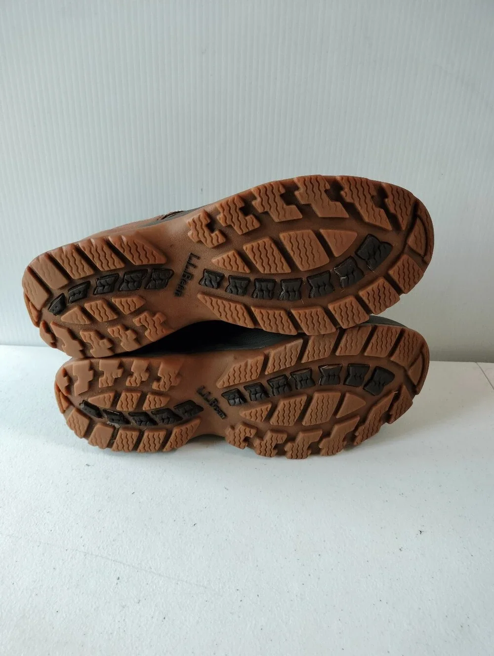 L.L. Bean Storm Chaser 5 Mens Brown Slip-On Duck Ankle Boots 13 All Weather